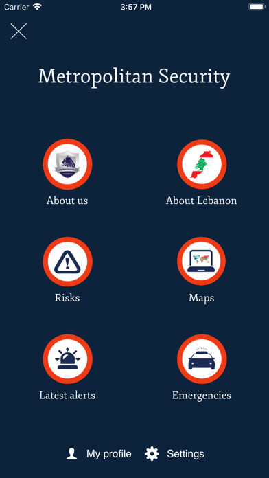 Emulate iPhone app Metropolitan Security Lebanon using MyAndroid Emulate iPhone app Metropolitan Security Lebanon using MyAndroid