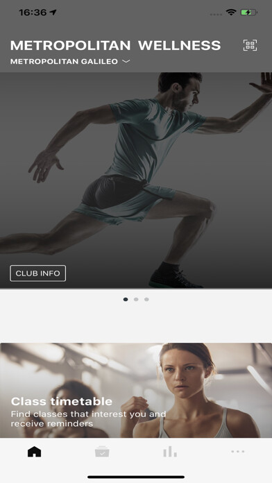Emulate iPhone app METROPOLITAN  WELLNESS using MyAndroid