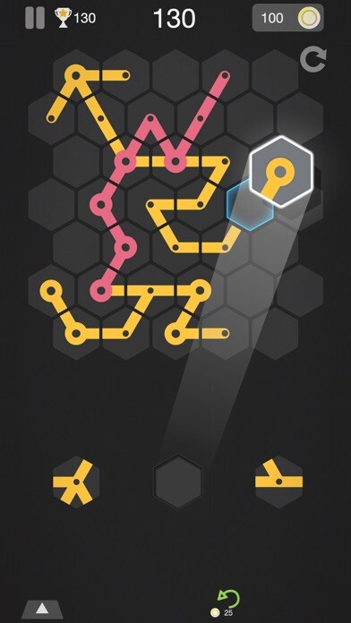 Emulate iPhone app Metro Puzzle build subway map using MyAndroid