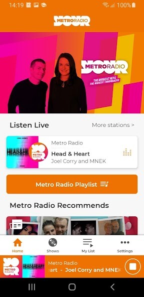 Run android online APK MetroRadio from MyAndroid or emulate MetroRadio using MyAndroid