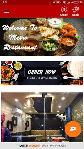 Run android online APK Metro Restaurant from MyAndroid or emulate Metro Restaurant using MyAndroid