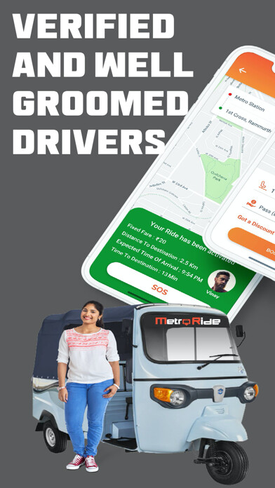 Emulate iPhone app MetroRide India using MyAndroid