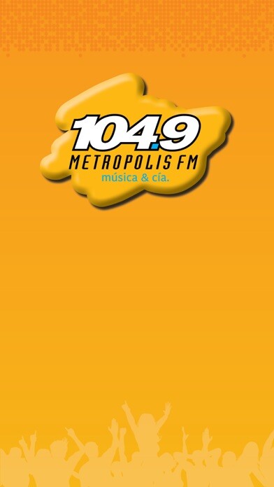Emulate iPhone app Metrpolis FM 104.9 Uruguay using MyAndroid