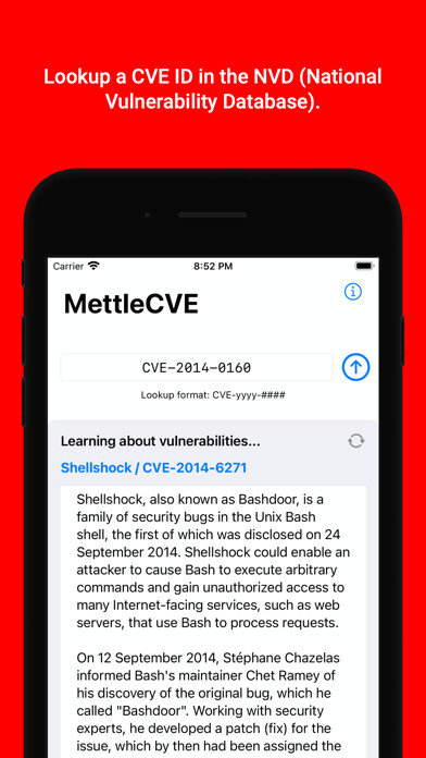 Emulate iPhone app MettleCVE using MyAndroid