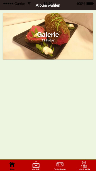 Emulate iPhone app Metzgerei Boehringer using MyAndroid Emulate iPhone app Metzgerei Boehringer using MyAndroid