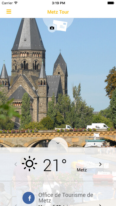 Emulate iPhone app Metz Tour using MyAndroid