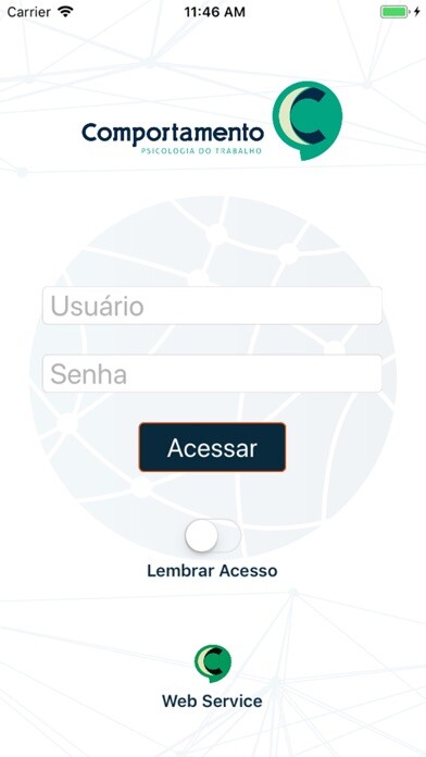 Emulate iPhone app Meu Comportamento using MyAndroid