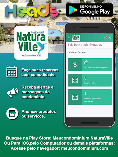 Run android online APK MeuCondominium NaturaVille from MyAndroid or emulate MeuCondominium NaturaVille using MyAndroid