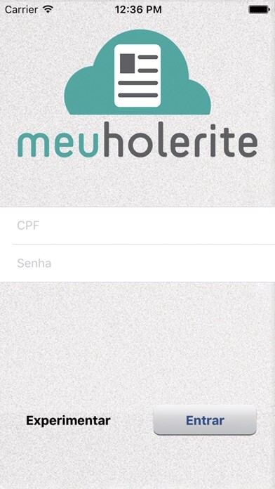 Emulate iPhone app Meu Holerite using MyAndroid Emulate iPhone app Meu Holerite using MyAndroid