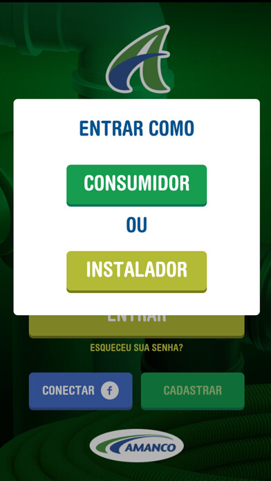 Emulate iPhone app Meu Instalador using MyAndroid