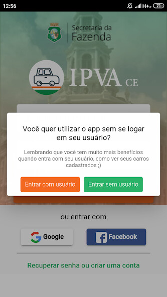 Run android online APK Meu IPVA from MyAndroid or emulate Meu IPVA using MyAndroid