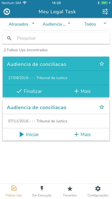 Emulate iPhone app Meu Legal Task using MyAndroid Emulate iPhone app Meu Legal Task using MyAndroid