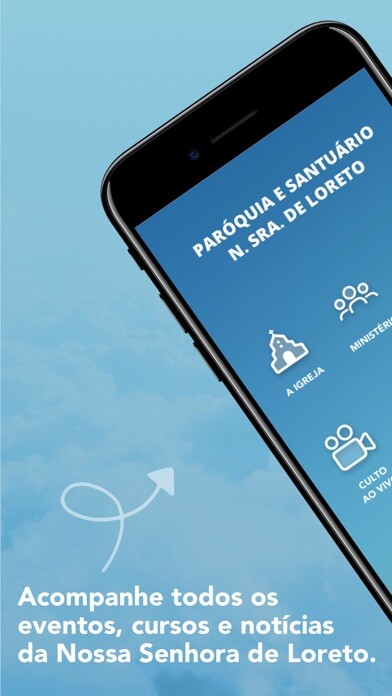 Emulate iPhone app Meu Loreto using MyAndroid