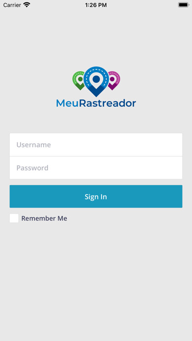 Emulate iPhone app Meu Rastreador using MyAndroid