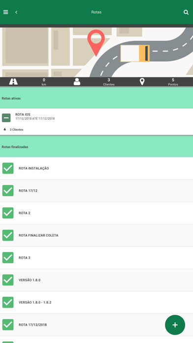 Emulate iPhone app meuResiduo Logistica using MyAndroid