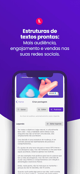 Run android online APK Meu Social Post: Posts Prontos from MyAndroid or emulate Meu Social Post: Posts Prontos using MyAndroid