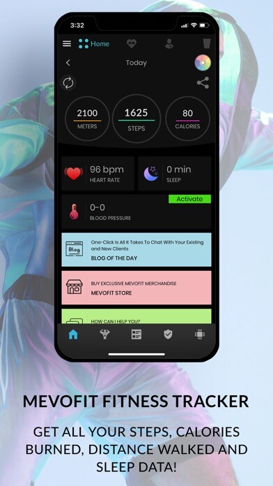 Emulate iPhone app MevoFit Fitness Tracker App using MyAndroid Emulate iPhone app MevoFit Fitness Tracker App using MyAndroid