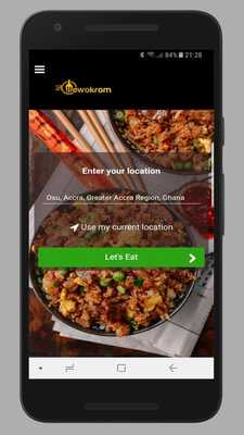 Emulate Android APK Mewokrom Food App Emulate Android APK Mewokrom Food App