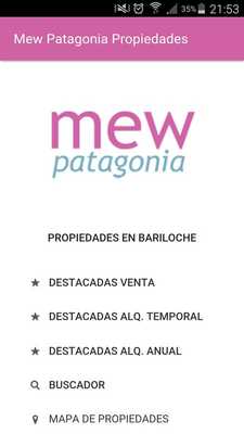 Emulate Android APK Mew Patagonia Propiedades Emulate Android APK Mew Patagonia Propiedades