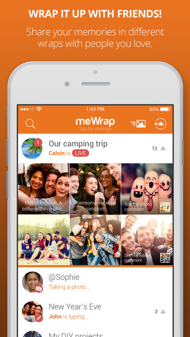 Emulate iPhone app meWrap using MyAndroid