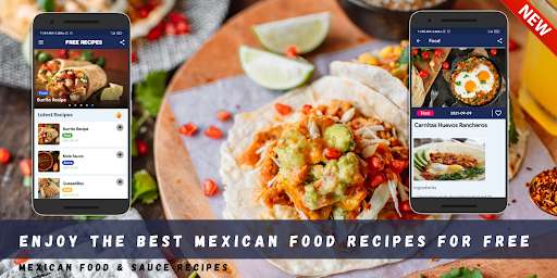 Run android online APK Mexican Food Recipes Free App from MyAndroid or emulate Mexican Food Recipes Free App using MyAndroid