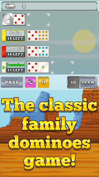 Emulate iPhone app Mexican Train Dominoes Gold using MyAndroid