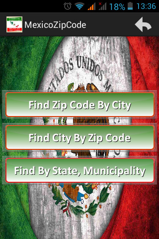 Run android online APK Mexican Zip Code from MyAndroid or emulate Mexican Zip Code using MyAndroid