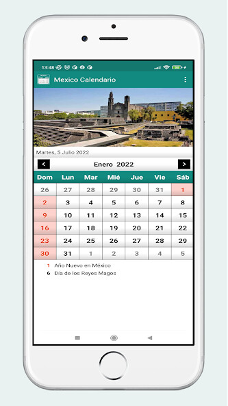 Run android online APK Mexico Calendario 2022 from MyAndroid or emulate Mexico Calendario 2022 using MyAndroid