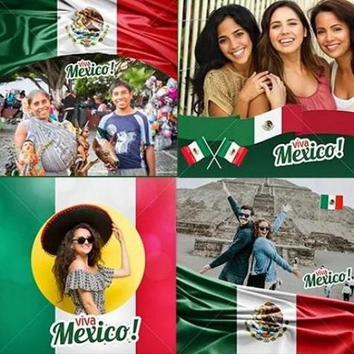 Emulate Android APK Mexico flag photo editor
