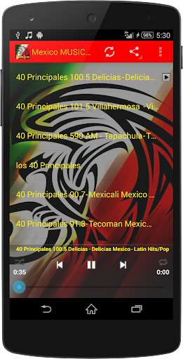 Run android online APK Mexico MUSIC Radio WorldWide from MyAndroid or emulate Mexico MUSIC Radio WorldWide using MyAndroid