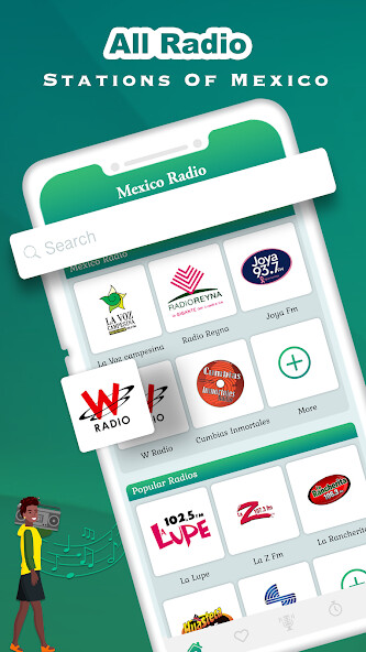 Run android online APK Mexico Radio : FM AM Radio from MyAndroid or emulate Mexico Radio : FM AM Radio using MyAndroid