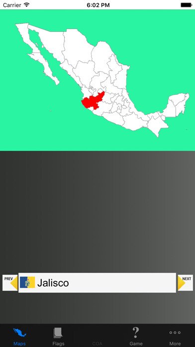 Emulate iPhone app Mexico State Flags and Maps using MyAndroid Emulate iPhone app Mexico State Flags and Maps using MyAndroid