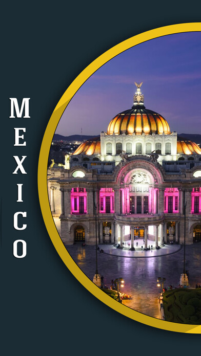 Emulate iPhone app Mexico Things To Do using MyAndroid
