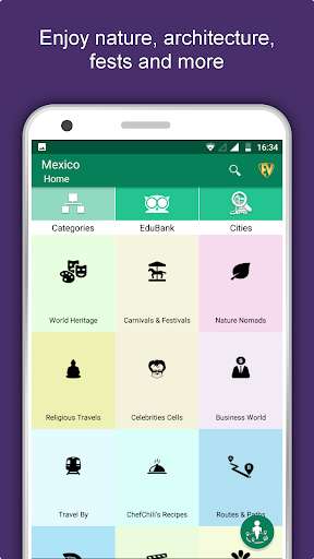 Run android online APK Mexico Travel & Explore, Offline Tourist Guide from MyAndroid or emulate Mexico Travel & Explore, Offline Tourist Guide using MyAndroid