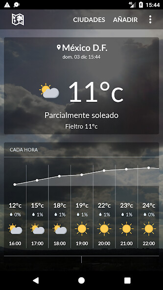 Run android online APK Mexico Weather from MyAndroid or emulate Mexico Weather using MyAndroid