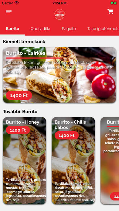 Emulate iPhone app MexKitchen Pickup using MyAndroid Emulate iPhone app MexKitchen Pickup using MyAndroid