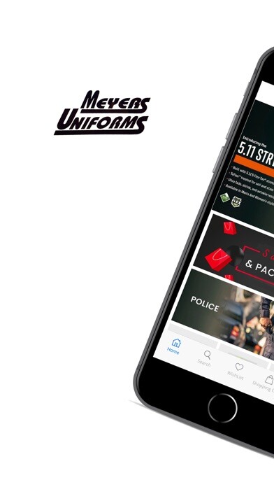 Emulate iPhone app Meyers Uniforms using MyAndroid Emulate iPhone app Meyers Uniforms using MyAndroid