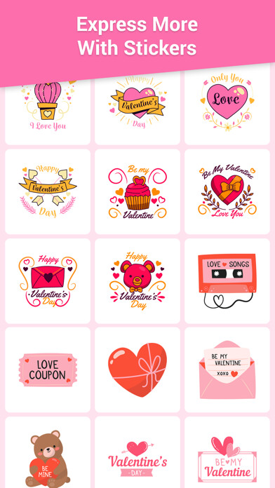 Emulate iPhone app Me & You Valentine’s Day using MyAndroid