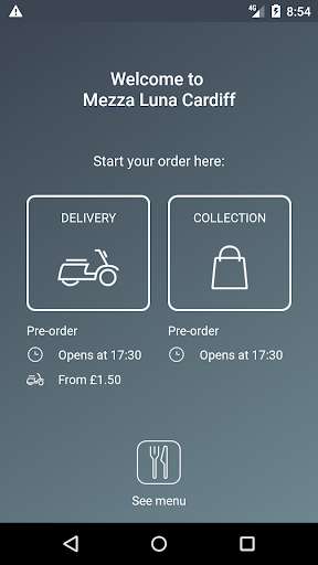 Run android online APK Mezza Luna Cardiff from MyAndroid or emulate Mezza Luna Cardiff using MyAndroid