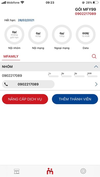 Emulate iPhone app mFamily using MyAndroid