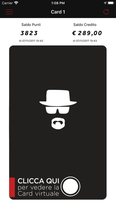 Emulate iPhone app M.F. Fidelity Card using MyAndroid Emulate iPhone app M.F. Fidelity Card using MyAndroid