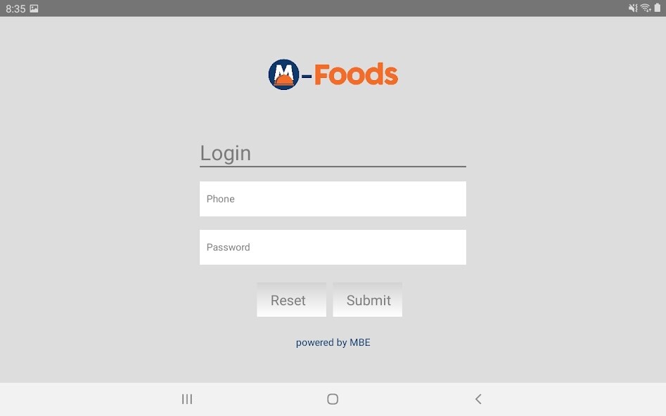 Run android online APK M Foodz from MyAndroid or emulate M Foodz using MyAndroid