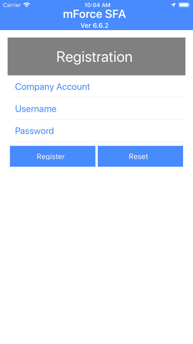 Emulate iPhone app mForce SFA using MyAndroid Emulate iPhone app mForce SFA using MyAndroid