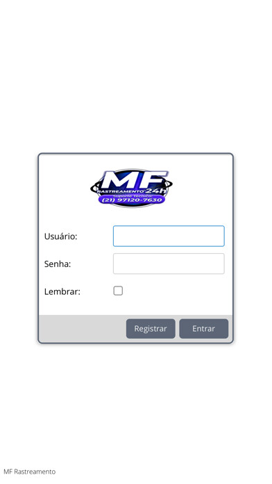 Emulate iPhone app MF Rastreamento 24h using MyAndroid