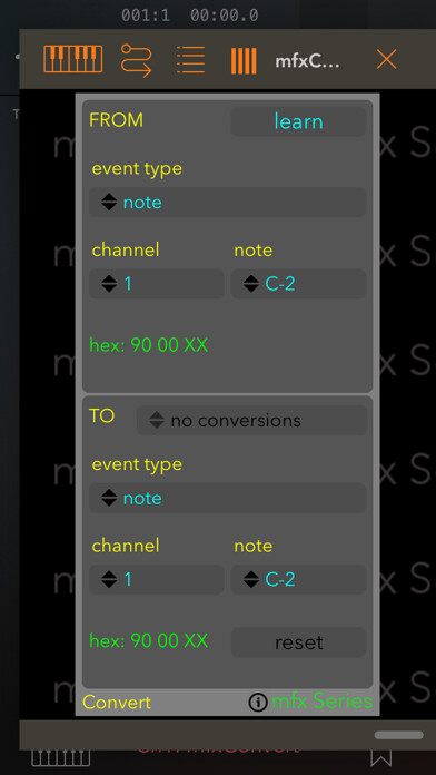 Emulate iPhone app mfxConvert using MyAndroid