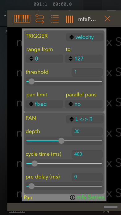 Emulate iPhone app mfxPan using MyAndroid