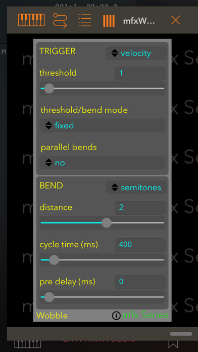 Emulate iPhone app mfxWobble using MyAndroid