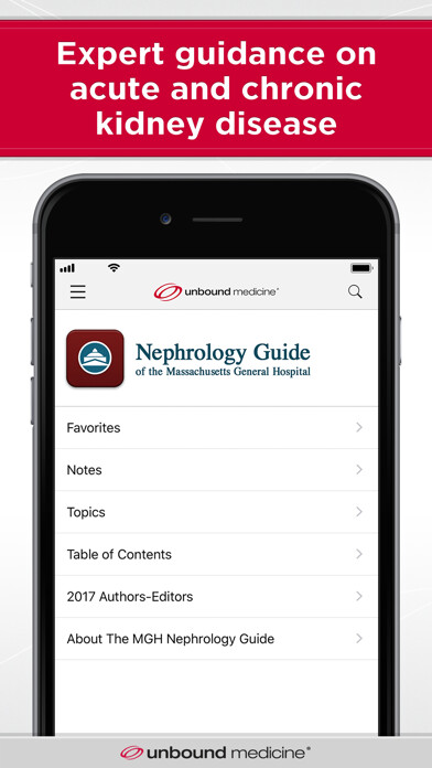 Emulate iPhone app MGH Nephrology Guide using MyAndroid Emulate iPhone app MGH Nephrology Guide using MyAndroid