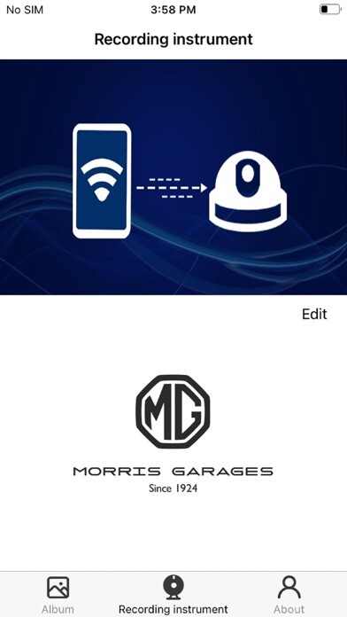 Emulate iPhone app MG Motor 360 DVR using MyAndroid