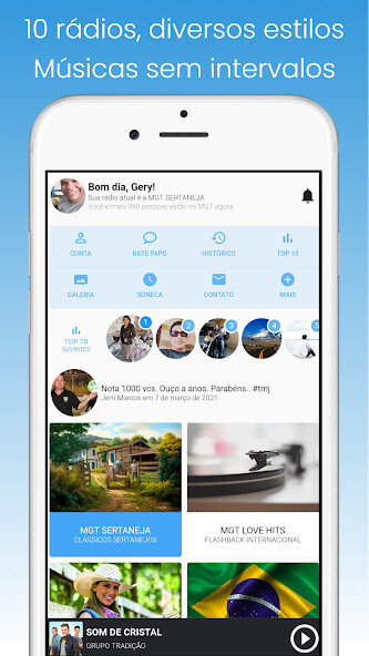 Run android online APK MGT Web Rádio - Ouvir Músicas from MyAndroid or emulate MGT Web Rádio - Ouvir Músicas using MyAndroid